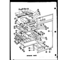 Amana TM17F-1 interior parts (t17f) (t17lf) (tr17f) (tr17lf) (tm17f) (tm17lf) (et17f) diagram