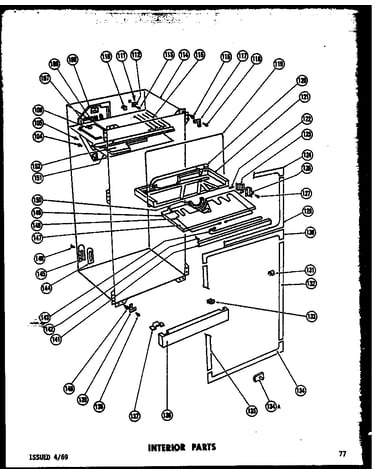 Interior parts (tr15f-1) (tr15f-1-c) (tr15f-1-a) (tr15f-1-ag)
