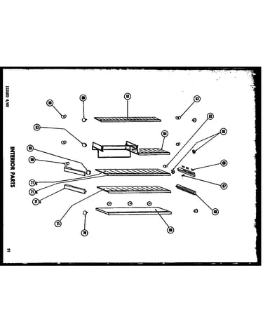 Interior parts (tm17f-1) (tr17f-1) (et17f-1) (t17f-1)