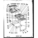Amana TM19LF interior parts (tm17f-1) (tr17f-1) (et17f-1) (t17f-1) diagram