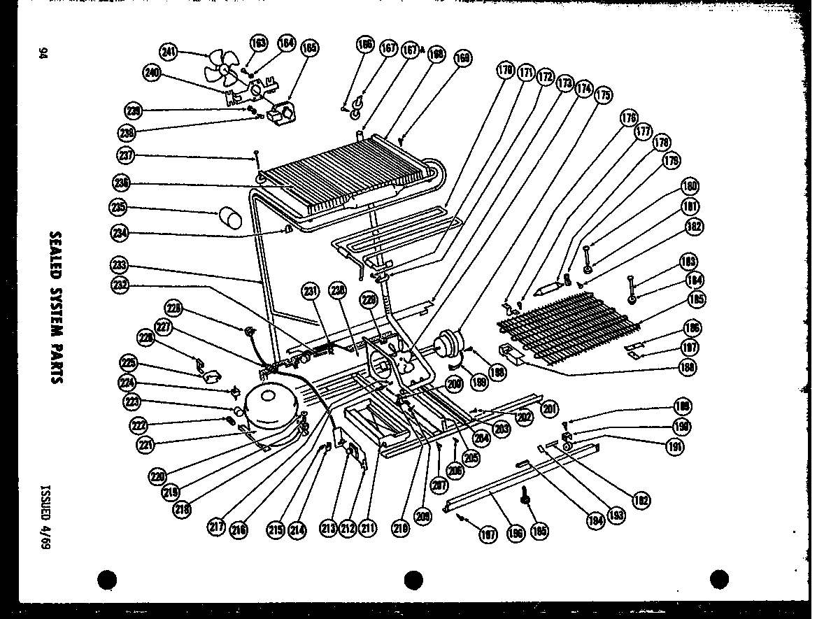 Sealed system parts (tm17f-1) (tr17f-1) (et17f-1) (t17f-1)