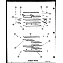 Amana TM19LF interior parts (tr19f-1) (td19f-1) diagram
