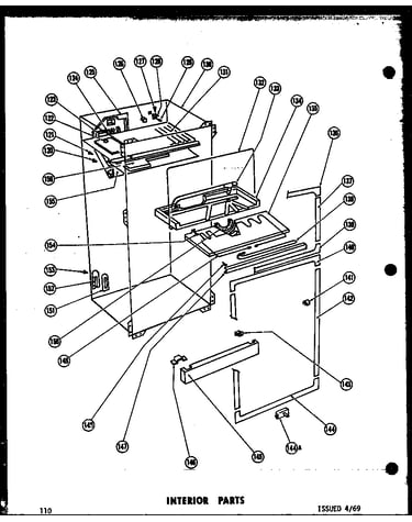 Interior parts. f6a13@sealed system parts (tr19f-1) (td19f-1)