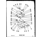 Amana TR17F interior parts (t15-f) diagram