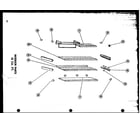Amana ETM17G interior parts 15 cu. ft. (tr15-g) (t15-g) diagram