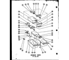 Amana TR15-G interior parts 17 cu. ft. (tr17g) (tm17g) (etm17g) (tr17f) diagram