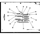 Amana TM17G interior parts 19 cu. ft. (tr19g) (td19g) diagram