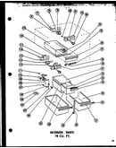 Interior parts 19 cu. ft. (tr19g) (td19g)