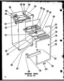 Interior parts 19 cu. ft. (tr19g) (td19g)
