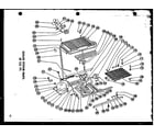Amana TM17G sealed system parts 19 cu. ft. (tr19g) (td19g) diagram