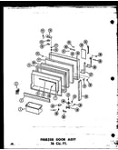Freezer door assy 16 cu. ft. (t16j/p60236-9w) (t16j-c/p60236-9wc) (t16j-ag/p60236-9wg) (t16j-a/p60236-9wa) (tr16j-c/p60236-10wc) (tr16j-a/p60236-10wa) (tr16j/p60236-10w) (tr16j-ag/p60236-10wg) (et16j-c/p60236-15wc) (et16j-a/p60236-15wa) (et16j/p60236-15w)