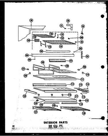 Interior parts 20 cu. ft. (tr20j/p60236-13w) (tr20j-c/p60236-13wc) (tr20j-ag/p60236-13wg) (tr20j-a/p60236-13wa) (td20j/p60236-14w) (td20j-c/p60236-14wc) (td20j-ag/p60236-14wg) (td20j-a/p60236-14wa)
