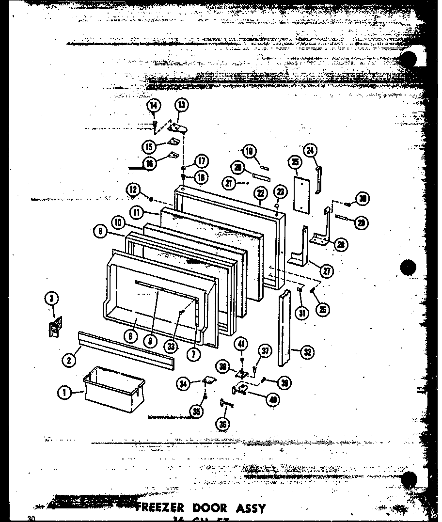 fREEZER DOOR ASSY 16 CU. FT. (T16N/P60236-48W) (T16N-C/P60236-48WC) (T16N-AG/P60236-48WG) (T16N-A/P60236-48WA) (T16N/P60236-59W) (T16N-C/P60236-59WC) (T16N-AG/P60236-59WG) (T16N-A/P60236-59WA) (TR16N/P60236-50W) (TR16N-C/P60236-50WC) (TR16N-AG/P60236-50WG