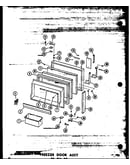 Freezer door assy 16 cu. ft. (t16n/p60236-48w) (t16n-c/p60236-48wc) (t16n-ag/p60236-48wg) (t16n-a/p60236-48wa) (t16n/p60236-59w) (t16n-c/p60236-59wc) (t16n-ag/p60236-59wg) (t16n-a/p60236-59wa) (tr16n/p60236-50w) (tr16n-c/p60236-50wc) (tr16n-ag/p60236-50wg