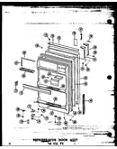 Refrigerator door assy 16 cu. ft. (t16n/p60236-48w) (t16n-c/p60236-48wc) (t16n-ag/p60236-48wg) (t16n-a/p60236-48wa) (t16n/p60236-59w) (t16n-c/p60236-59wc) (t16n-ag/p60236-59wg) (t16n-a/p60236-59wa) (tr16n/p60236-50w) (tr16n-c/p60236-50wc) (tr16n-ag/p60236