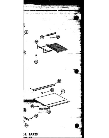 Interior parts 16 cu. ft. (t16n/p60236-48w) (t16n-c/p60236-48wc) (t16n-ag/p60236-48wg) (t16n-a/p60236-48wa) (t16n/p60236-59w) (t16n-c/p60236-59wc) (t16n-ag/p60236-59wg) (t16n-a/p60236-59wa) (tr16n/p60236-50w) (tr16n-c/p60236-50wc) (tr16n-ag/p60236-50wg) (