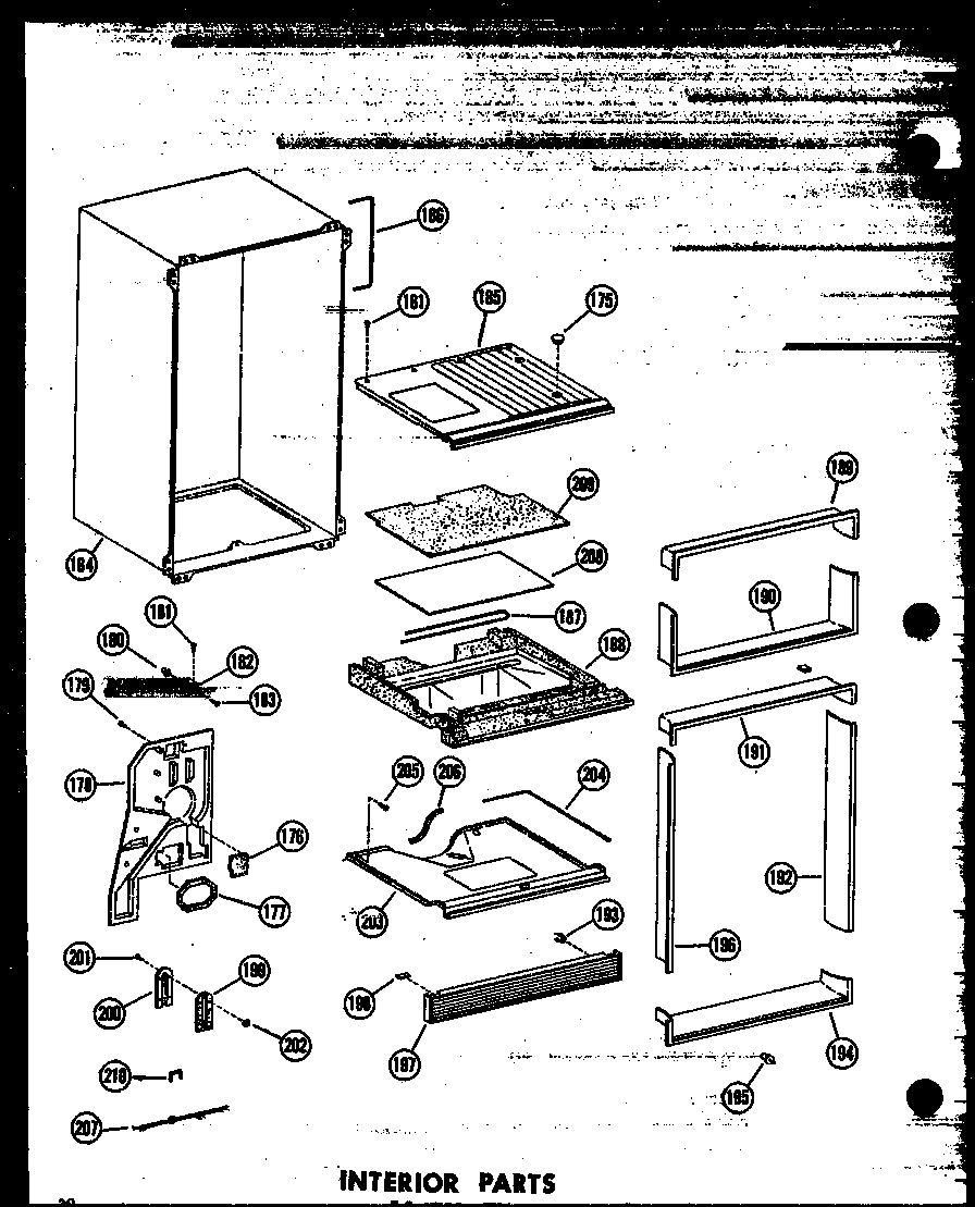 INTERIOR PARTS 16 CU. FT. (T16N/P60236-48W) (T16N-C/P60236-48WC) (T16N-AG/P60236-48WG) (T16N-A/P60236-48WA) (T16N/P60236-59W) (T16N-C/P60236-59WC) (T16N-AG/P60236-59WG) (T16N-A/P60236-59WA) (TR16N/P60236-50W) (TR16N-C/P60236-50WC) (TR16N-AG/P60236-50WG) (