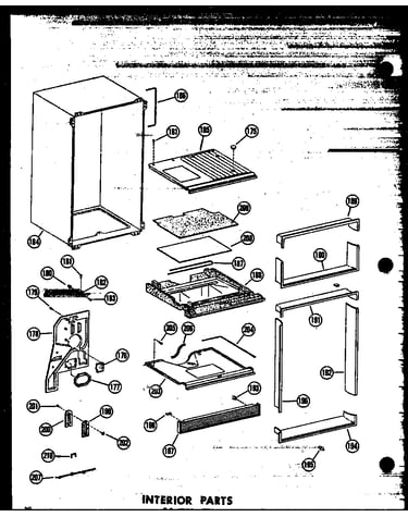 Interior parts 16 cu. ft. (t16n/p60236-48w) (t16n-c/p60236-48wc) (t16n-ag/p60236-48wg) (t16n-a/p60236-48wa) (t16n/p60236-59w) (t16n-c/p60236-59wc) (t16n-ag/p60236-59wg) (t16n-a/p60236-59wa) (tr16n/p60236-50w) (tr16n-c/p60236-50wc) (tr16n-ag/p60236-50wg) (