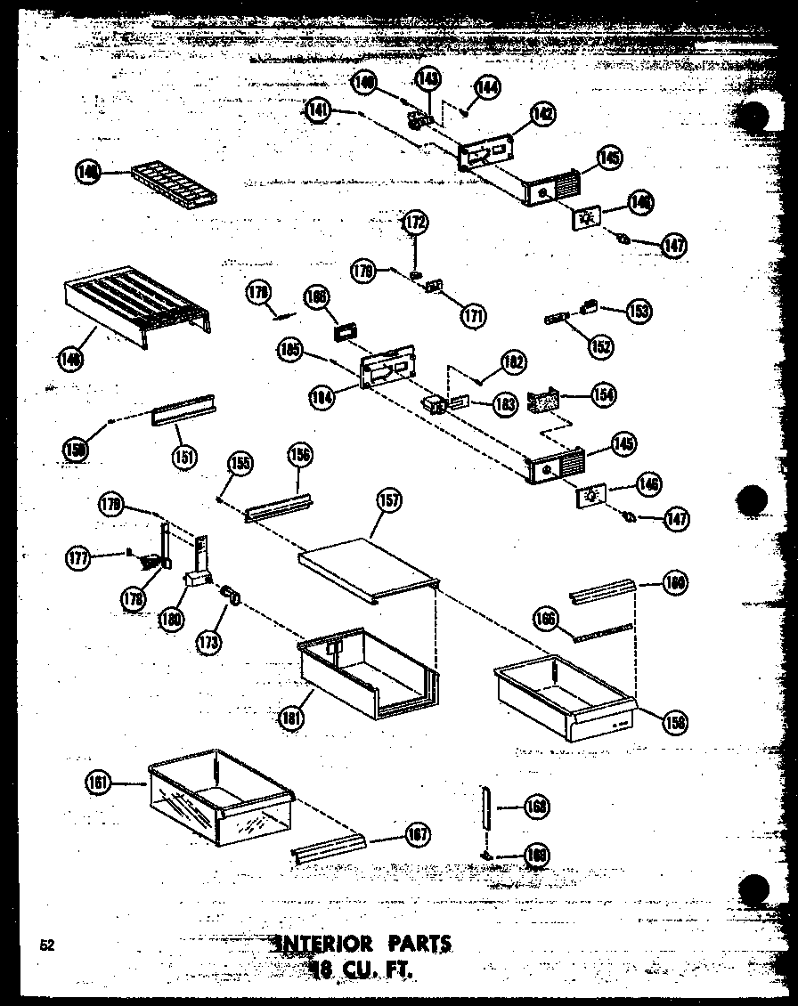 INTERIOR PARTS 18 CU. FT. (TM18N/P60236-51W) (TM18N-C/P60236-51WC) (TM18N-AG/P60236-51WG) (TM18N-A/P60236-51WA) (TM18N/P60236-61W) (TM18N-AG/P60236-61WG) (TM18N-C/P60236-61WC) (TM18N-A/P60236-61WA) (TC18N-A/P60236-53WA) (TC18N-C/P60236-53WC) (TC18N-AG/P60