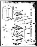 Interior parts 18 cu. ft. (tm18n/p60236-51w) (tm18n-c/p60236-51wc) (tm18n-ag/p60236-51wg) (tm18n-a/p60236-51wa) (tm18n/p60236-61w) (tm18n-ag/p60236-61wg) (tm18n-c/p60236-61wc) (tm18n-a/p60236-61wa) (tc18n-a/p60236-53wa) (tc18n-c/p60236-53wc) (tc18n-ag/p60