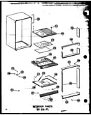 Interior parts 20 cu. ft. (tr20n-c/p60236-54wc) (tr20n-a/p60236-54wa) (tr20n/p60236-54w) (tr20n-ag/p60236-54wg) (tr20n/p60236-63w) (tr20n-c/p60236-63wc) (tr20n-ag/p60236-63wg) (tr20n-a/p60236-63wa) (td20n/p60236-55w) (td20n-c/p60236-55wc) (td20n-ag/p60236