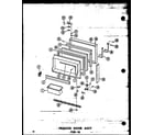 Amana ESR-16-AG-P60303-2WG freezer door assy esr-16 (esr-16/p60303-2w) (esr-16-ag/p60303-2wg) (esr-16-c/p60303-2wc) (esr-16-a/p60303-2wa) diagram