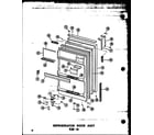 Amana ESR-16-C-P60303-2WC refrigerator door assy esr-16 (esr-16/p60303-2w) (esr-16-ag/p60303-2wg) (esr-16-c/p60303-2wc) (esr-16-a/p60303-2wa) diagram
