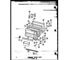 Amana ESR-16-AG-P60303-2WG freezer door assy esrf-16 (esrf16a/p60303-3wa) (esrf16c/p60303-3wc) (esrf16ag/p60303-3wg) (esrf16/p60303-3w) diagram