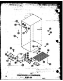 Compressor & condenser esrf-16 (esrf16a/p60303-3wa) (esrf16c/p60303-3wc) (esrf16ag/p60303-3wg) (esrf16/p60303-3w)