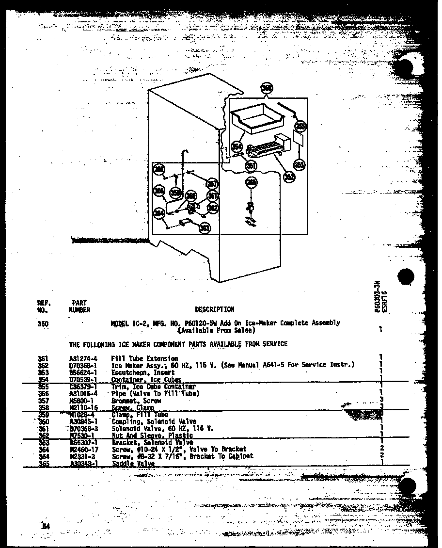 (ESRF16A/P60303-3WA) (ESRF16C/P60303-3WC) (ESRF16AG/P60303-3WG) (ESRF16/P60303-3W)