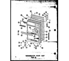 Amana ESRF16-C-P30303-3WC refrigerator door assy esrf-16 (esrf16-a/p60303-3wa) (esrf16-c/p30303-3wc) (esrf-16-ag/p60303-3wg) (esrf16/p60303-3w) diagram