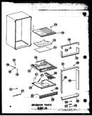 Interior parts esrf-16 (esrf16-a/p60303-3wa) (esrf16-c/p30303-3wc) (esrf-16-ag/p60303-3wg) (esrf16/p60303-3w)