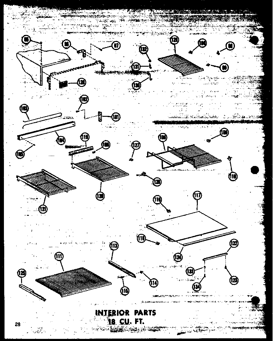 Interior parts 18 cu. ft. (tm18w/p60303-35w) (tm18w-c/p60303-35wc) (tm18w-a/p60303-35wa) (tm18w-ag/p60303-35wg) (tm18w/p60303-40w) (tm18w-a/p60303-40wa) (tm18w-c/p60303-40wc) (tm18w-ag/p60303-40wg) (tc18w-c/p60303-36wc) (tc18w-a/p60303-36wa) (tc18w/p60303