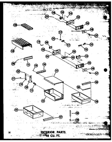 Interior parts 18 cu. ft. (tm18w/p60303-35w) (tm18w-c/p60303-35wc) (tm18w-a/p60303-35wa) (tm18w-ag/p60303-35wg) (tm18w/p60303-40w) (tm18w-a/p60303-40wa) (tm18w-c/p60303-40wc) (tm18w-ag/p60303-40wg) (tc18w-c/p60303-36wc) (tc18w-a/p60303-36wa) (tc18w/p60303