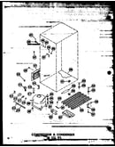 Compressor & condenser 18 cu. ft. (tm18w/p60303-35w) (tm18w-c/p60303-35wc) (tm18w-a/p60303-35wa) (tm18w-ag/p60303-35wg) (tm18w/p60303-40w) (tm18w-a/p60303-40wa) (tm18w-c/p60303-40wc) (tm18w-ag/p60303-40wg) (tc18w-c/p60303-36wc) (tc18w-a/p60303-36wa) (tc18