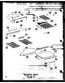Interior parts 23 cu. ft. (td23w/p60303-39w)