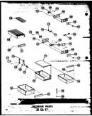 Interior parts 23 cu. ft. (td23w/p60303-39w)