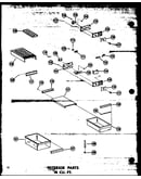 Interior parts cu. ft. (tm18w-c/p60303-56wc) (tm18w-a/p60303-56wa) (tm18w/p60303-56w) (tm18w-ag/p60303-56wg) (tm18w/p60303-57w) (tm18w-ag/p60303-57wg) (tm18w-c/p60303-57wc) (tm18w-a/p60303-57wa)
