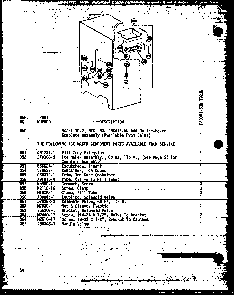 (TD23W/P60303-63W) (TD23W-C/P60303-63WC) (TD23W-AG/P60303-63WG) (TD23W-A/P60303-63WA)