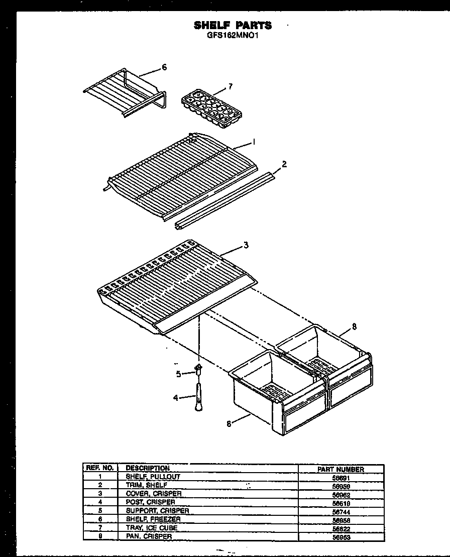 SHELVES (GFS162MN01)