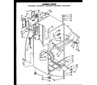 Caloric GFS162MN01 cabinet diagram