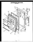 Refrigerator door parts (gfs187mn01)