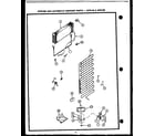 Caloric GFS140 system and automatic defrost parts (gfs140) (gfs160) diagram