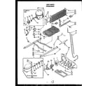 Caloric GFS2271W10 unit parts (gfs207mn01) diagram
