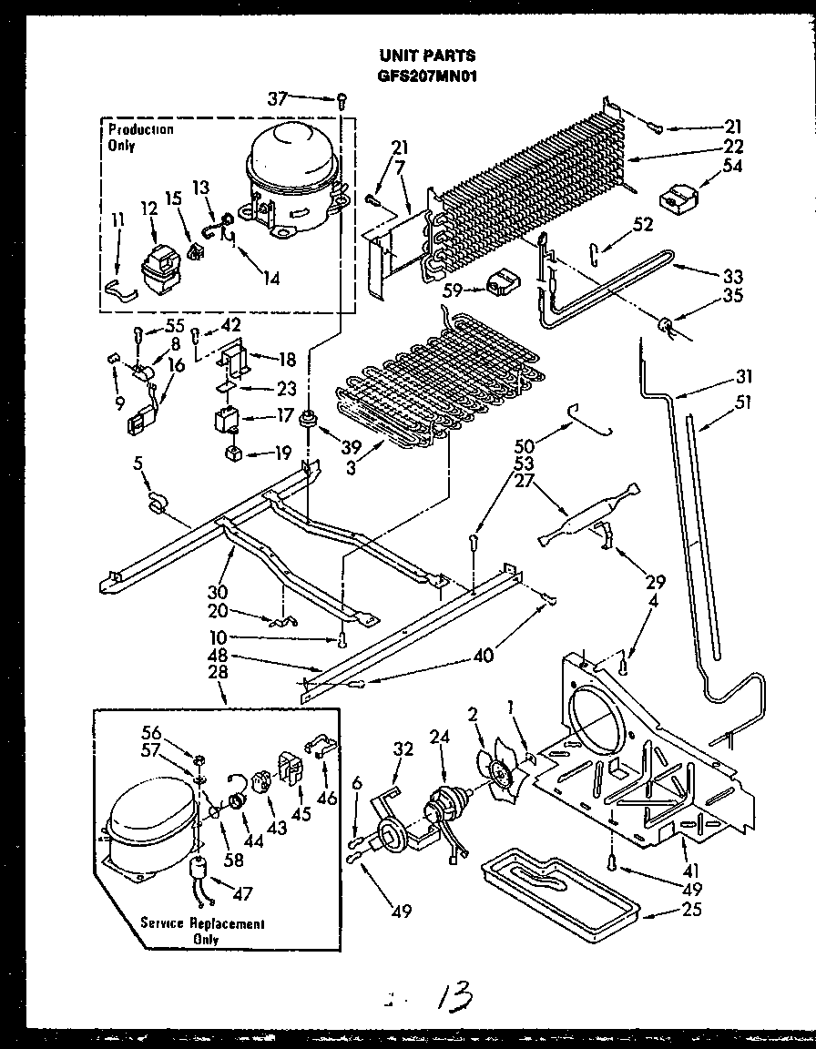 Unit parts (gfs207mn01)