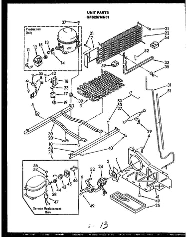 Unit parts (gfs207mn01)