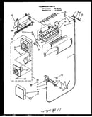 Ice maker parts (gfs227mn02) (gfs2271l10) (gfs2271w10)