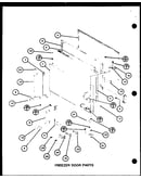 Freezer door parts (tm16h/p7711001w) (tm16h/p7711002w) (tr16h/p7711003w) (tr16h/p7711004w) (tm16h1/p7711027w)