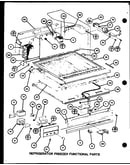 Refrigerator freezer functional parts (tm18h/p7711005w) (tm18h/p7711006w) (tr18h/p7711007w) (tr18h/p7711008w) (tc18h/p7711009w) (tc18h/p7711010w)