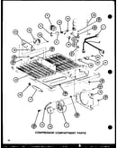 Compressor compartment parts (tm20h/p7711011w) (tm20h/p7711012w) (tr20h/p7711013w) (tr20h/p7711014w) (tc20h/p7711015w) (tc20h/p7711016w)